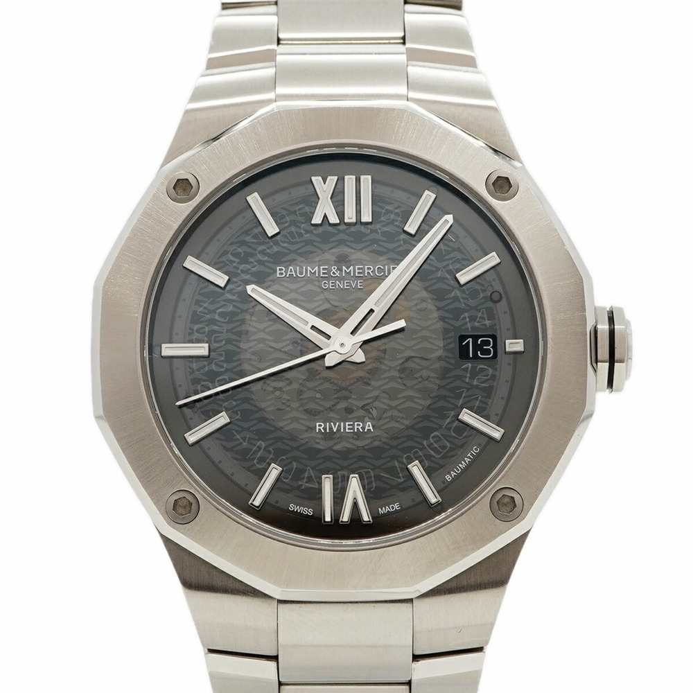 Baume & Mercier Riviera Baumatic M0A10702 Gray Dial Men's Watch